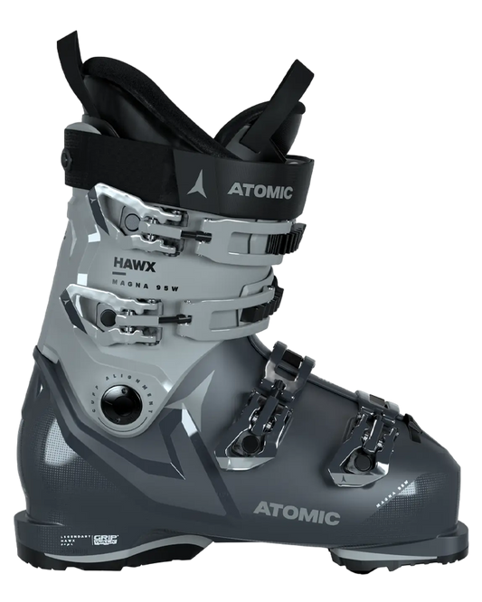 Atomic Hawx Magna 95 GW Womens Ski Boots - Grey Blue / Light Grey / Black - 2023 Snow Ski Boots - Trojan Wake Ski Snow