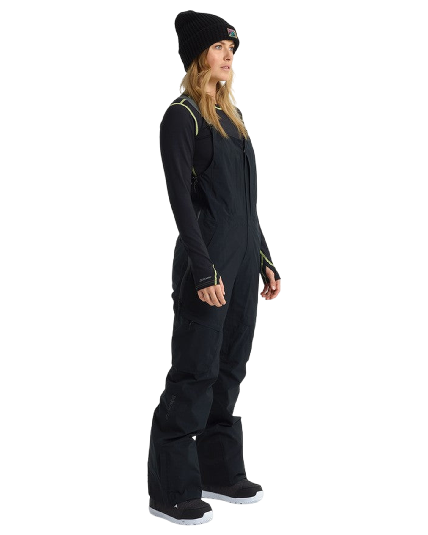 Burton Women's [ak]® Kimmy Gore-Tex 2L Bib Snow Pants - True Black Women's Snow Bibs - Trojan Wake Ski Snow