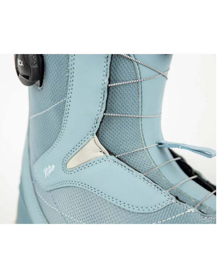 Nitro Cypress BOA Dual Womens Snowboard Boots - Blue/Grey - 2023 Snowboard Boots - Trojan Wake Ski Snow