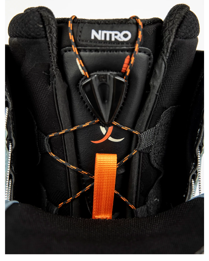 Nitro Cypress BOA Dual Womens Snowboard Boots - Blue/Grey - 2023 Snowboard Boots - Trojan Wake Ski Snow