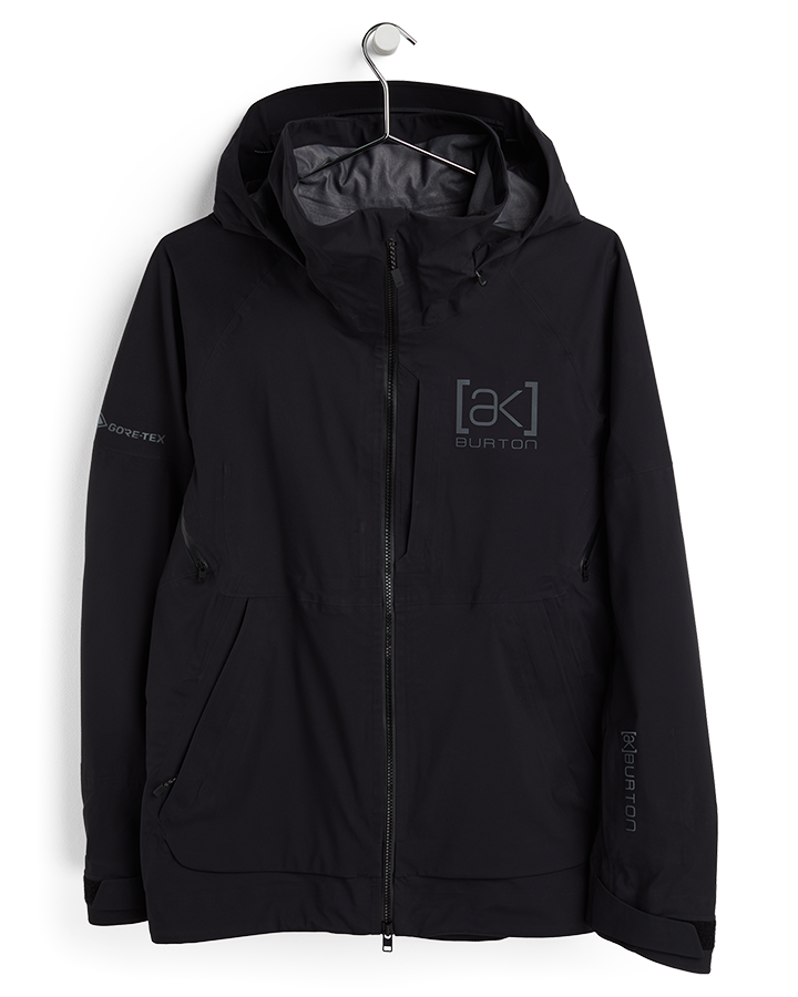 Burton Womens [ak]® Kimmy Gore-Tex 3L Stretch Jacket - True Black - 2023 Snow Jackets - Trojan Wake Ski Snow