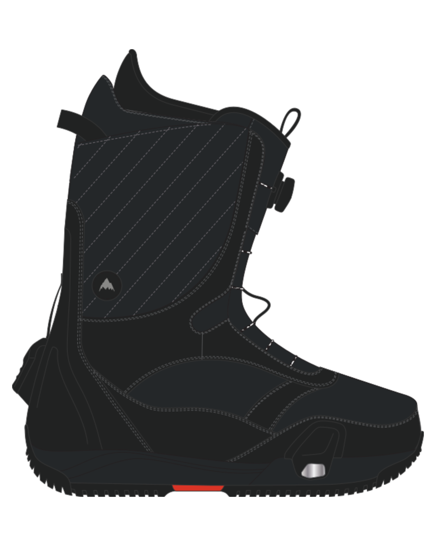 Burton Women's Limelight Step On® Snowboard Boots - Wide - Black Women's Snowboard Boots - SnowSkiersWarehouse