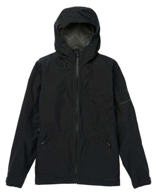 Burton Womens Multipath Gore-Tex 2L Jacket - True Black - 2023 Snow Jackets - Trojan Wake Ski Snow