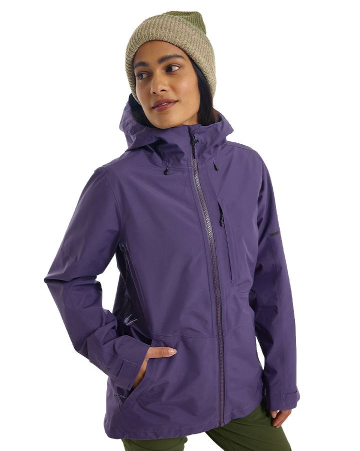 Burton Womens Multipath Gore-Tex 2L Jacket - Violet Halo - 2023 Snow Jackets - Trojan Wake Ski Snow