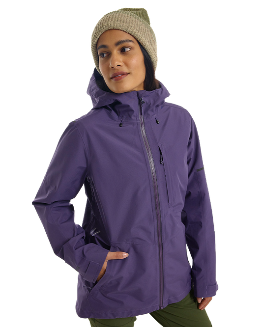 Burton Womens Multipath Gore-Tex 2L Jacket - Violet Halo - 2023 Snow Jackets - Trojan Wake Ski Snow