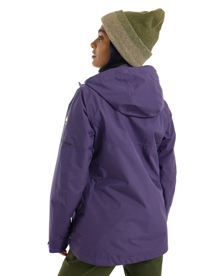 Burton Womens Multipath Gore-Tex 2L Jacket - Violet Halo - 2023 Snow Jackets - Trojan Wake Ski Snow