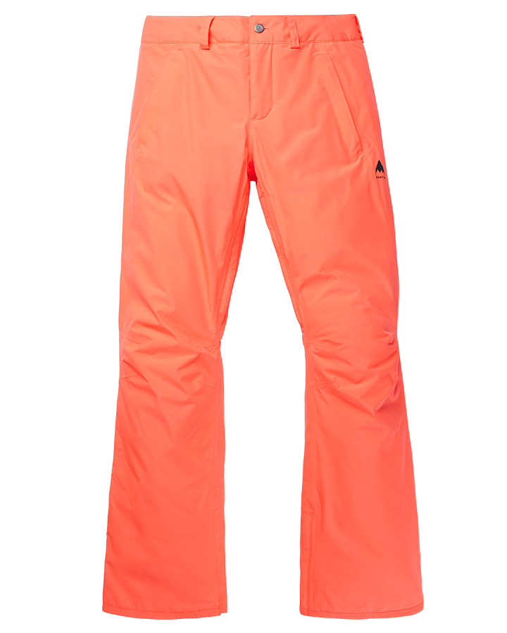 Burton Womens Powline Gore-Tex 2L Insulated Pants - Tetra Orange - 2023 Snow Pants - Trojan Wake Ski Snow