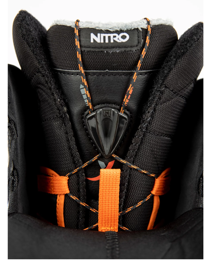 Nitro Crown TLS Womens Snowboard Boots - Black - 2023 Snowboard Boots - Trojan Wake Ski Snow