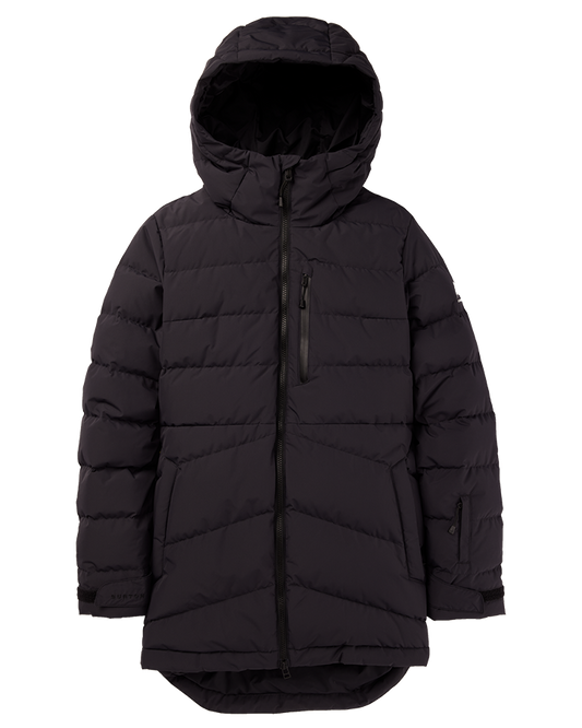 Burton Womens Loyil Down Jacket - True Black - 2024 Snow Jackets - Trojan Wake Ski Snow