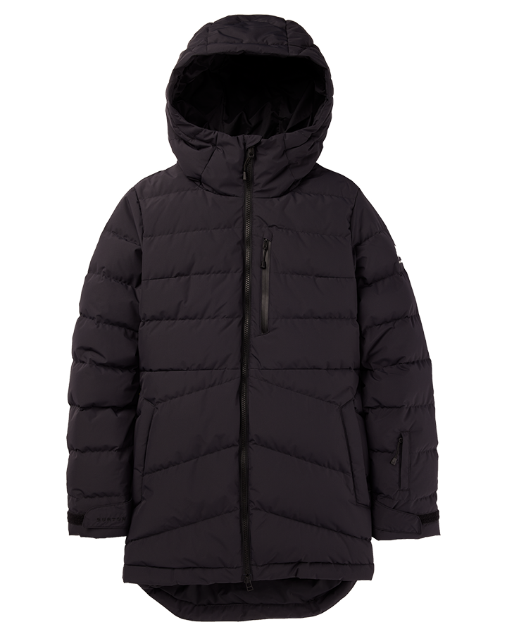 Burton Womens Loyil Down Jacket - True Black - 2024 Snow Jackets - Trojan Wake Ski Snow