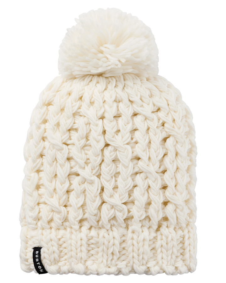 Burton Recycled Kismet Beanie - Stout White Beanies - Trojan Wake Ski Snow