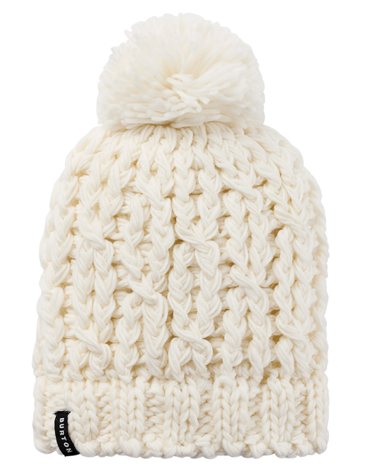 Burton Recycled Kismet Beanie - Stout White Beanies - Trojan Wake Ski Snow