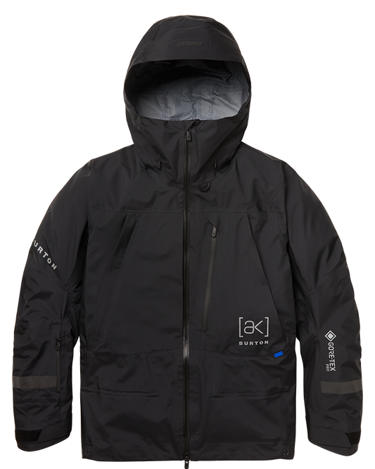 Burton Womens [ak]® Tusk Gore-Tex Pro 3L Jacket - True Black - 2023 Snow Jackets - Trojan Wake Ski Snow