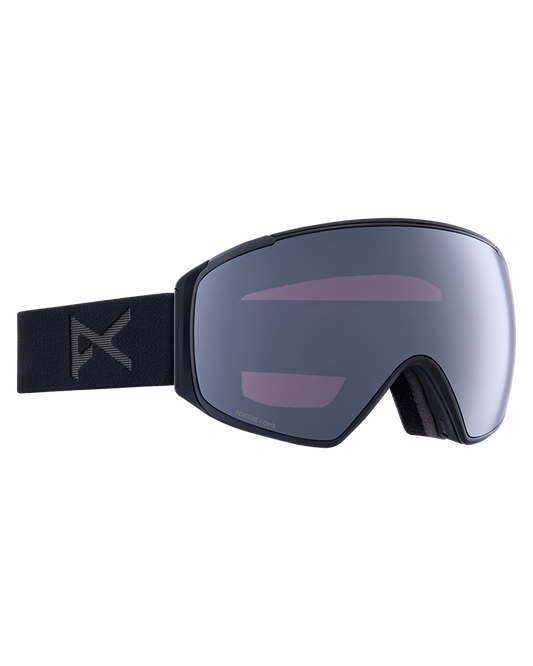 Anon M4S Toric Snow Goggles + Bonus Lens + Mfi® Face Mask - Smoke/Perceive Sunny Onyx Lens Snow Goggles - Trojan Wake Ski Snow