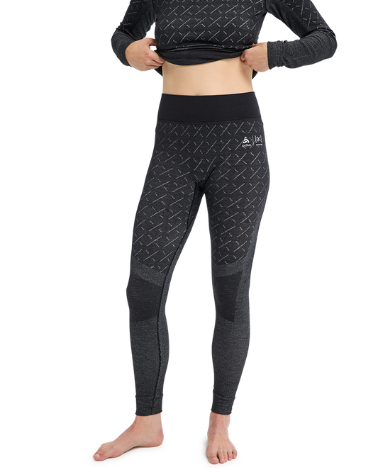 Burton Womens [ak]® Slokar Pants - True Black/Grey Cloud - 2023 Women's Thermals - Trojan Wake Ski Snow