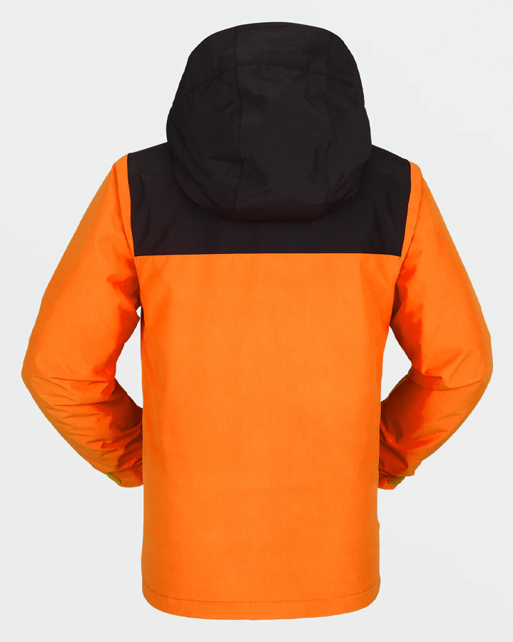 Volcom Stone.91 Ins Kids Jacket - Orange Shock - 2023 Snow Jackets - Trojan Wake Ski Snow