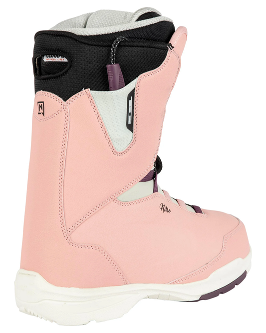 Nitro Scala TLS Womens Snowboard Boots - Rose/White - 2023 Snowboard Boots - Trojan Wake Ski Snow