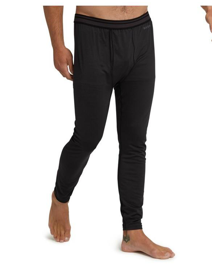 Burton Men's Lightweight X Base Layer Pants - True Black Thermals - Trojan Wake Ski Snow