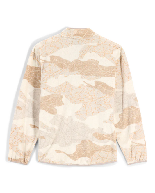 Spyder Unisex Snap Lounge Pullover - Haze Multi Unisex Fleece - Trojan Wake Ski Snow