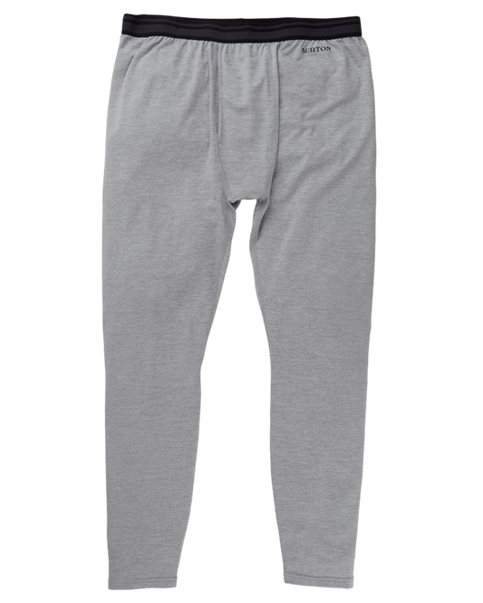 Burton Men's Lightweight X Base Layer Pants - Gray Heather Thermals - Trojan Wake Ski Snow