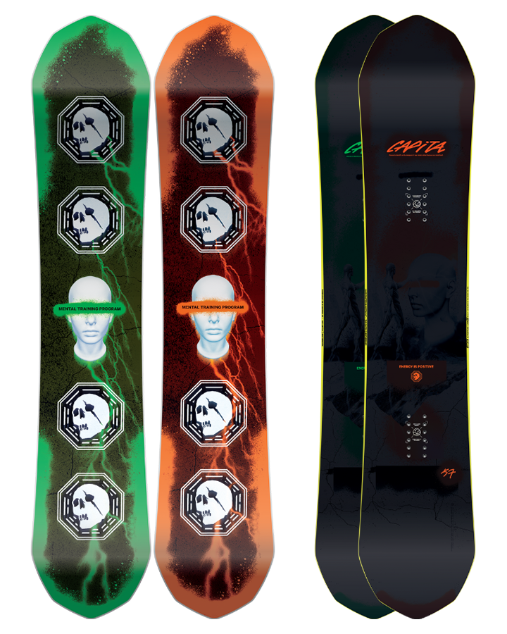 Capita Ultrafear Camber Snowboard - 2024 Snowboards - Trojan Wake Ski Snow