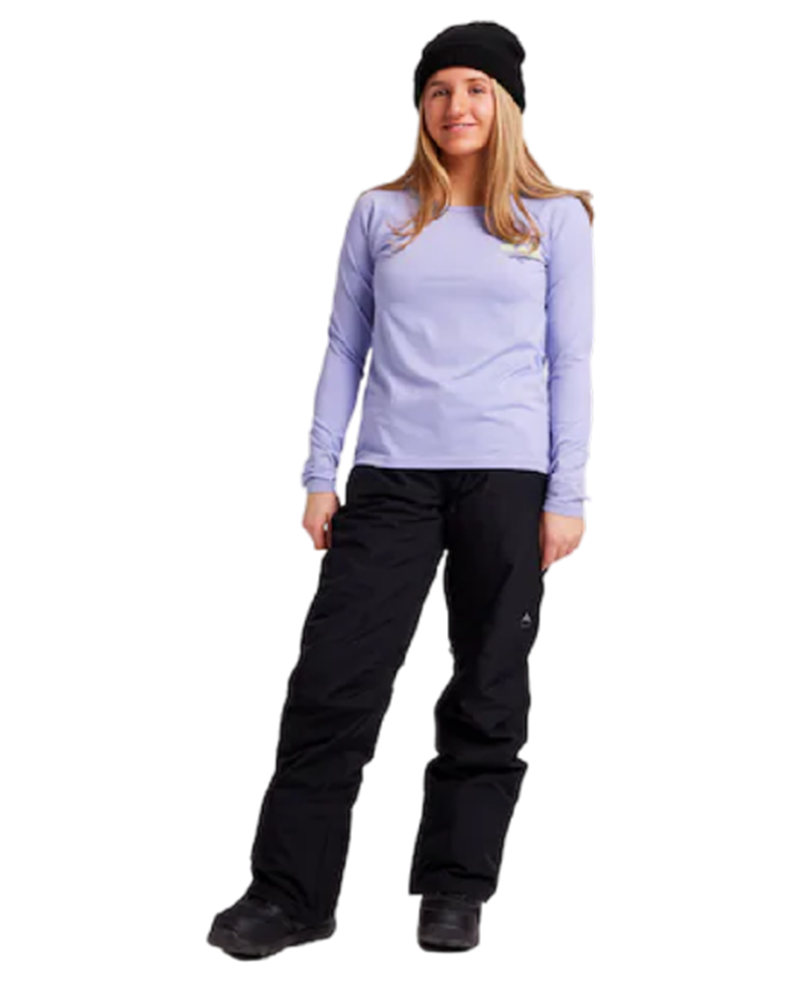 Burton Womens Powline Gore-Tex 2L Insulated Pants - True Black - 2023 Snow Pants - Trojan Wake Ski Snow