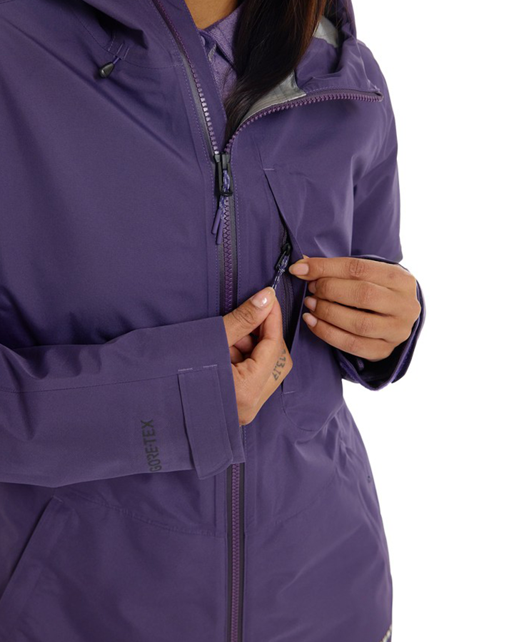 Burton Womens Multipath Gore-Tex 2L Jacket - Violet Halo - 2023 Snow Jackets - Trojan Wake Ski Snow