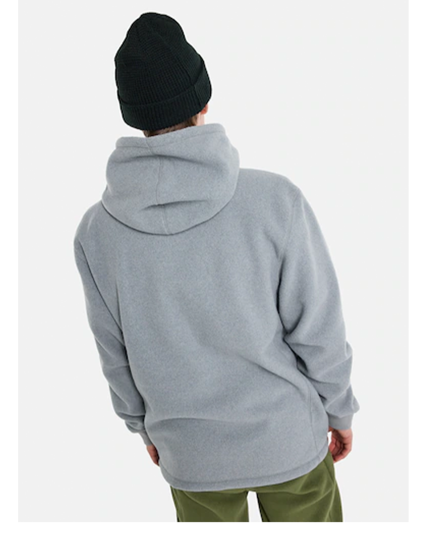 Burton Cinder Hooded Pullover - Gray Heather Hoodies & Sweatshirts - Trojan Wake Ski Snow