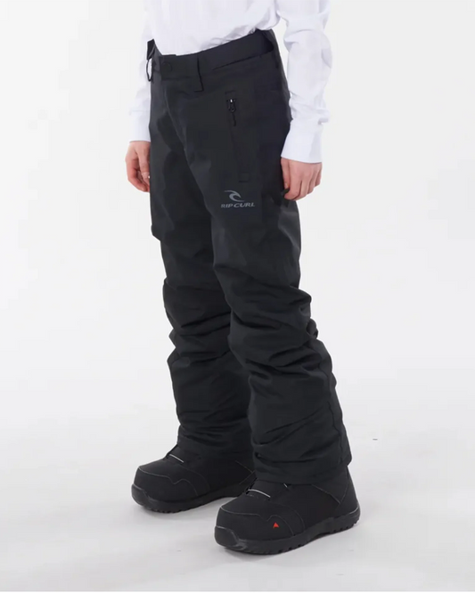 Rip Curl Olly Kids Snow Pants - Jet Black - 2023 Kids' Snow Pants - SnowSkiersWarehouse