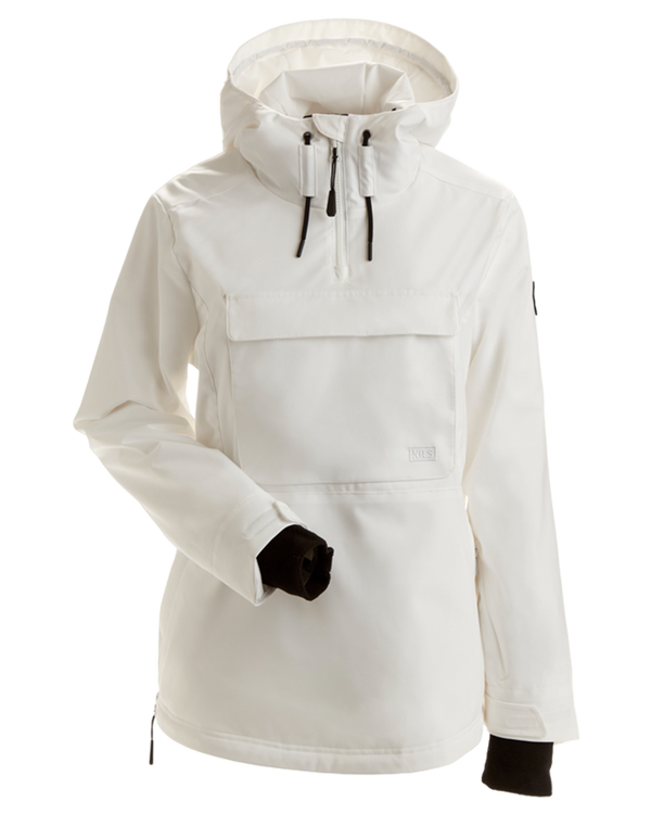 Nils Brighton Anorak Women's Snow Jacket White Shop Coats & Jackets