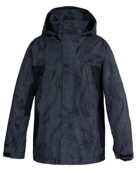 DC Command 45K Snow Jacket - Smoke Dark Shadow - 2023 Snow Jackets - Trojan Wake Ski Snow