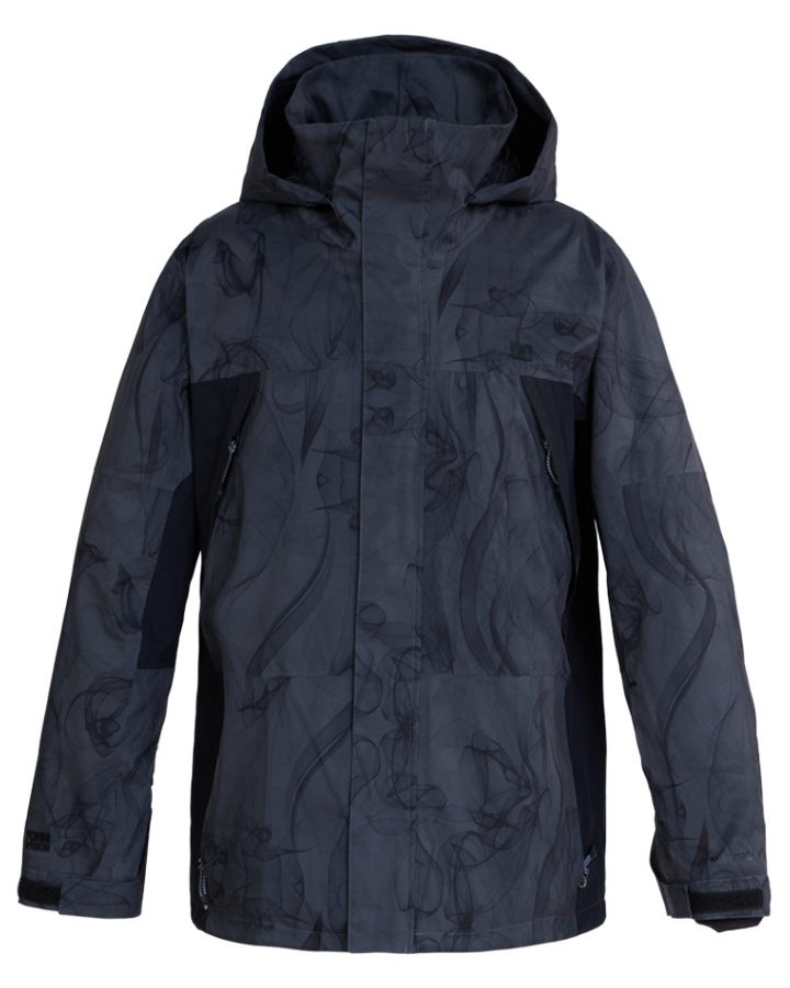 DC Command 45K Snow Jacket - Smoke Dark Shadow - 2023 Snow Jackets - Trojan Wake Ski Snow