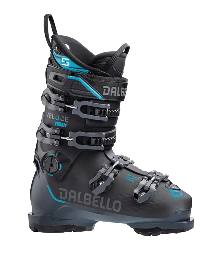 Dalbello Veloce 110 Grip Walk Ski Boot - Black / Grey Blue - 2022 Snow Ski Boots - Trojan Wake Ski Snow