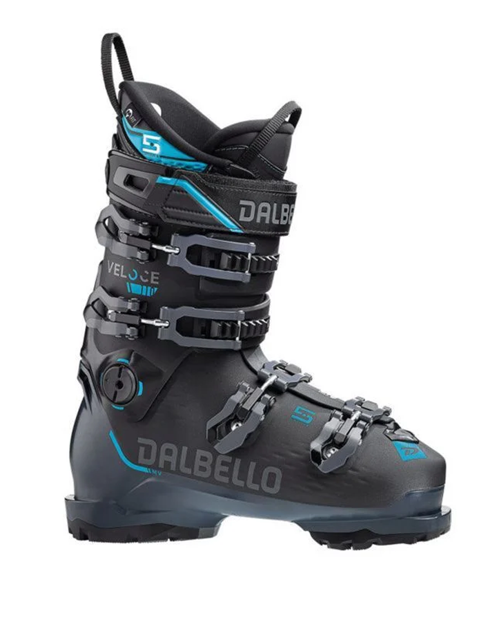 Dalbello Veloce 110 Grip Walk Ski Boot - Black / Grey Blue - 2022 Snow Ski Boots - Trojan Wake Ski Snow