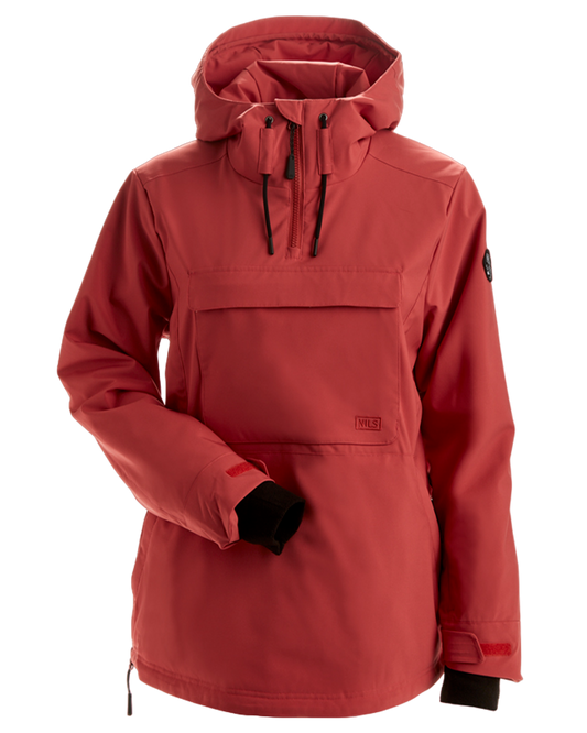 Nils Brighton Anorak Women's Snow Jacket - Redwood Women's Snow Jackets - Trojan Wake Ski Snow