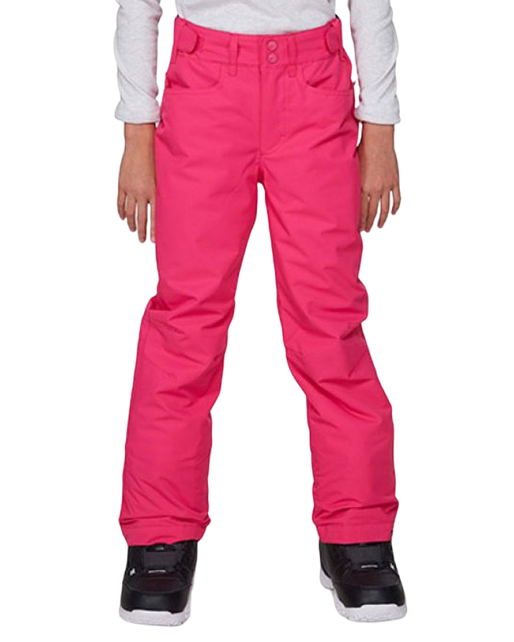 Roxy Backyard Girl Pant - Beetroot Pink Snow Pants - Kids - SnowSkiersWarehouse