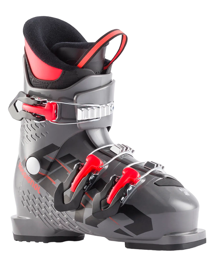 Rossignol Hero J3 Kid's Ski Boots - Meteor Grey - 2023 Snow Ski Boots - Kids - SnowSkiersWarehouse