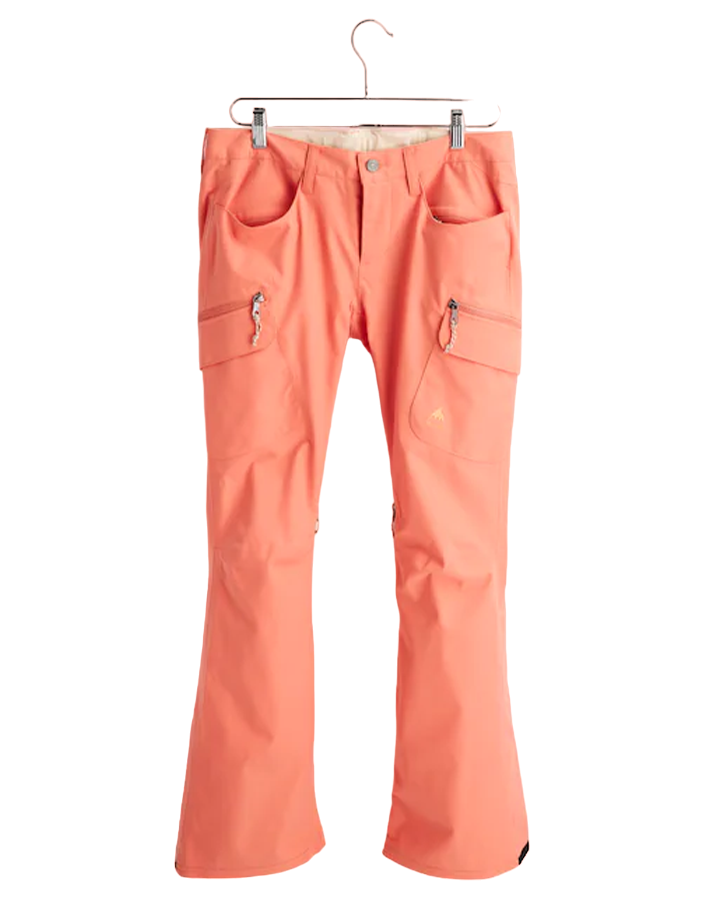 Burton Gloria Womens Insulated Pant - Persimmon - 2022 (L) Snow Pants - Trojan Wake Ski Snow