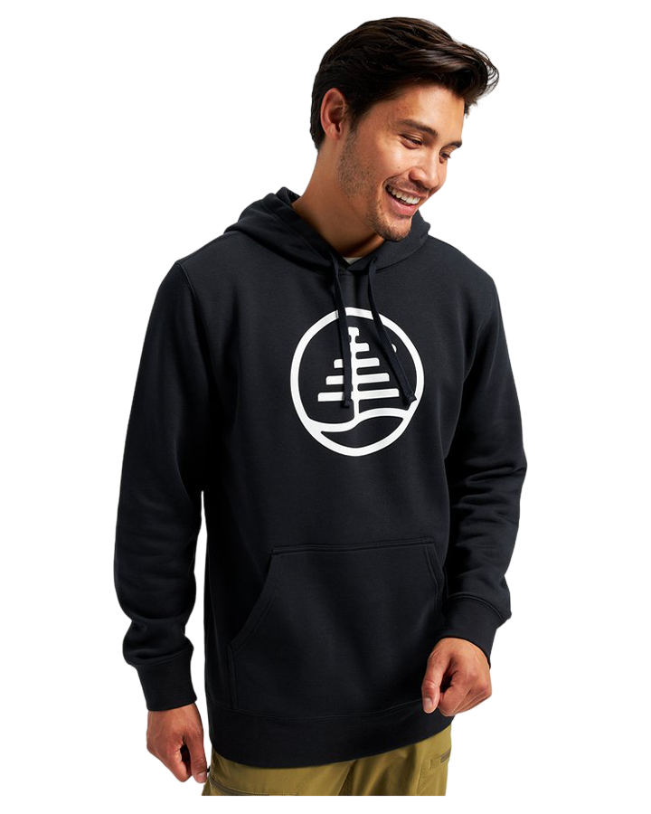 Burton Family Tree Pullover Hoodie - True Black Hoodies & Sweatshirts - Trojan Wake Ski Snow