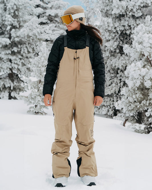 Burton Women's [ak]® Kimmy Gore-Tex 2L Bib Snow Pants - Kelp Snow Bibs - Trojan Wake Ski Snow