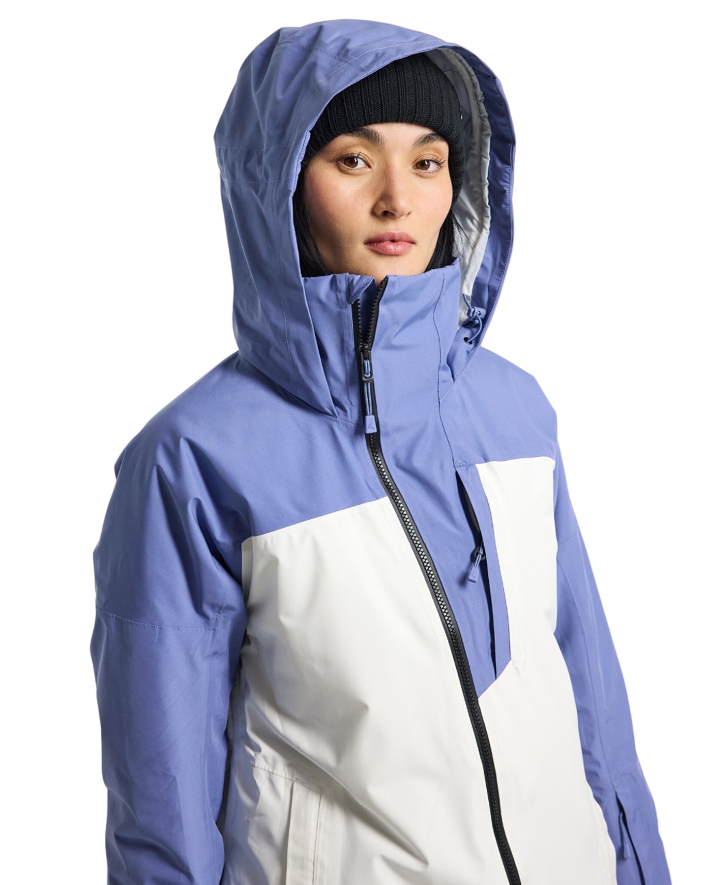 Burton Women's Pillowline Gore-Tex 2L Snow Jacket - Slate Blue/Stout White Snow Jackets - Trojan Wake Ski Snow