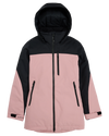 Burton Women's Lelah 2L Snow Jacket - True Black/Powder Blush Snow Jackets - Trojan Wake Ski Snow