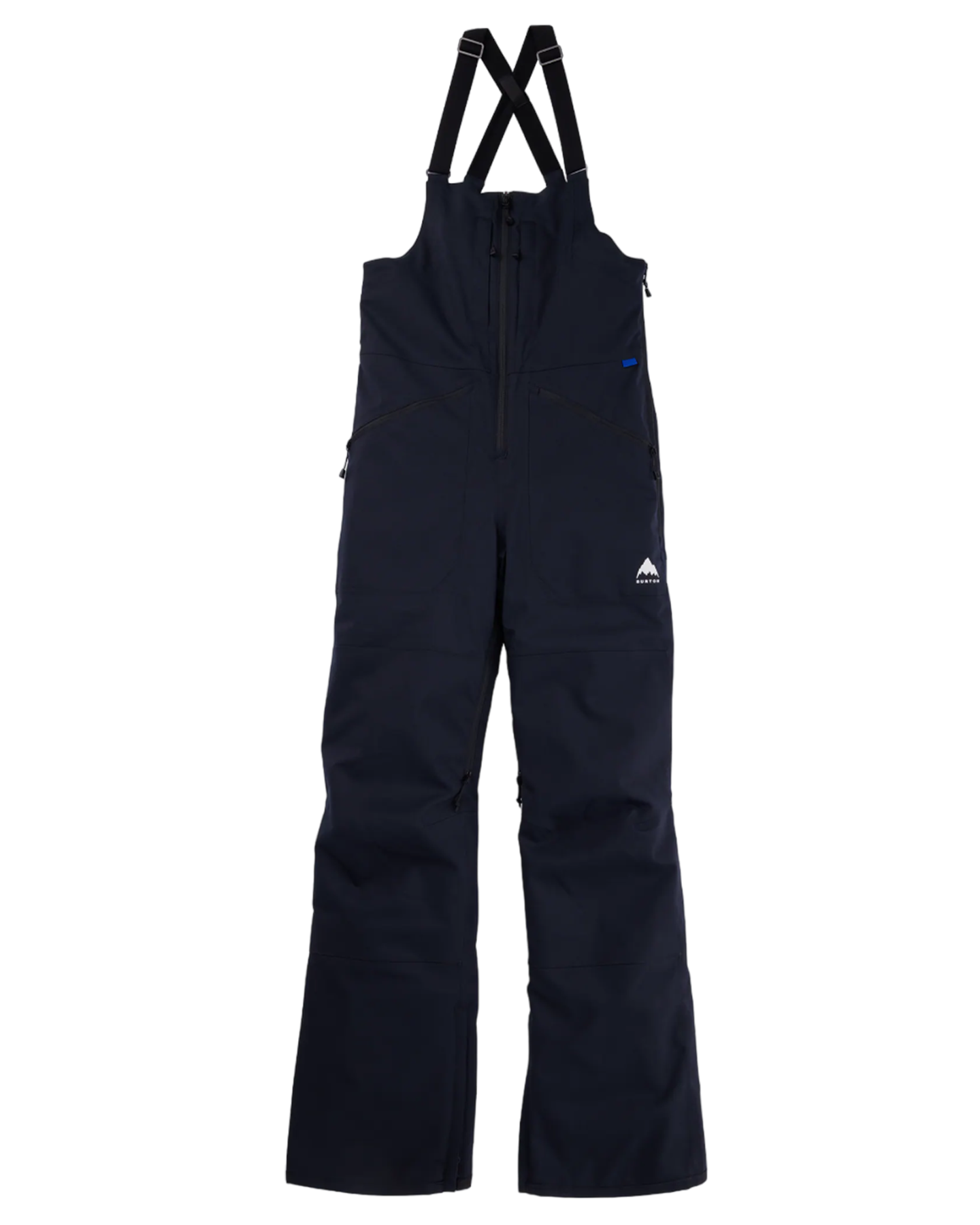 Burton Women's Reserve Stretch 2L Bib Snow Pants - True Black Snow Bibs - Trojan Wake Ski Snow