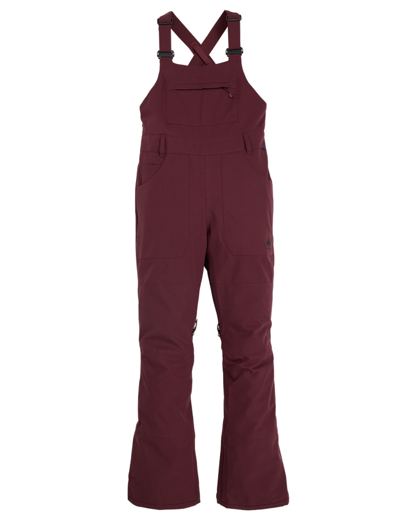 Burton Women's Avalon Stretch 2L Bib Snow Pants - Almandine Snow Bibs - Trojan Wake Ski Snow