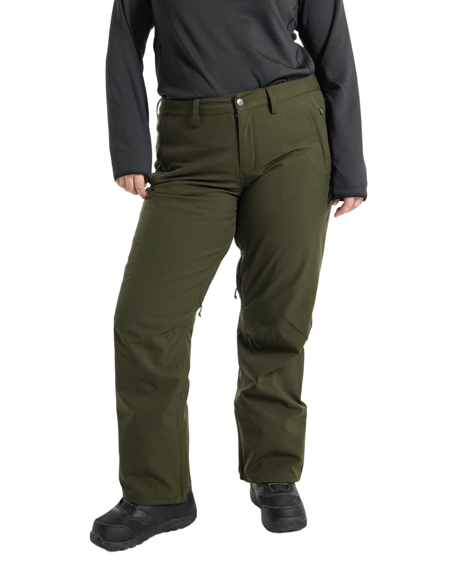 Burton Women's Society Snow Pants - Forest Night Snow Pants - Trojan Wake Ski Snow