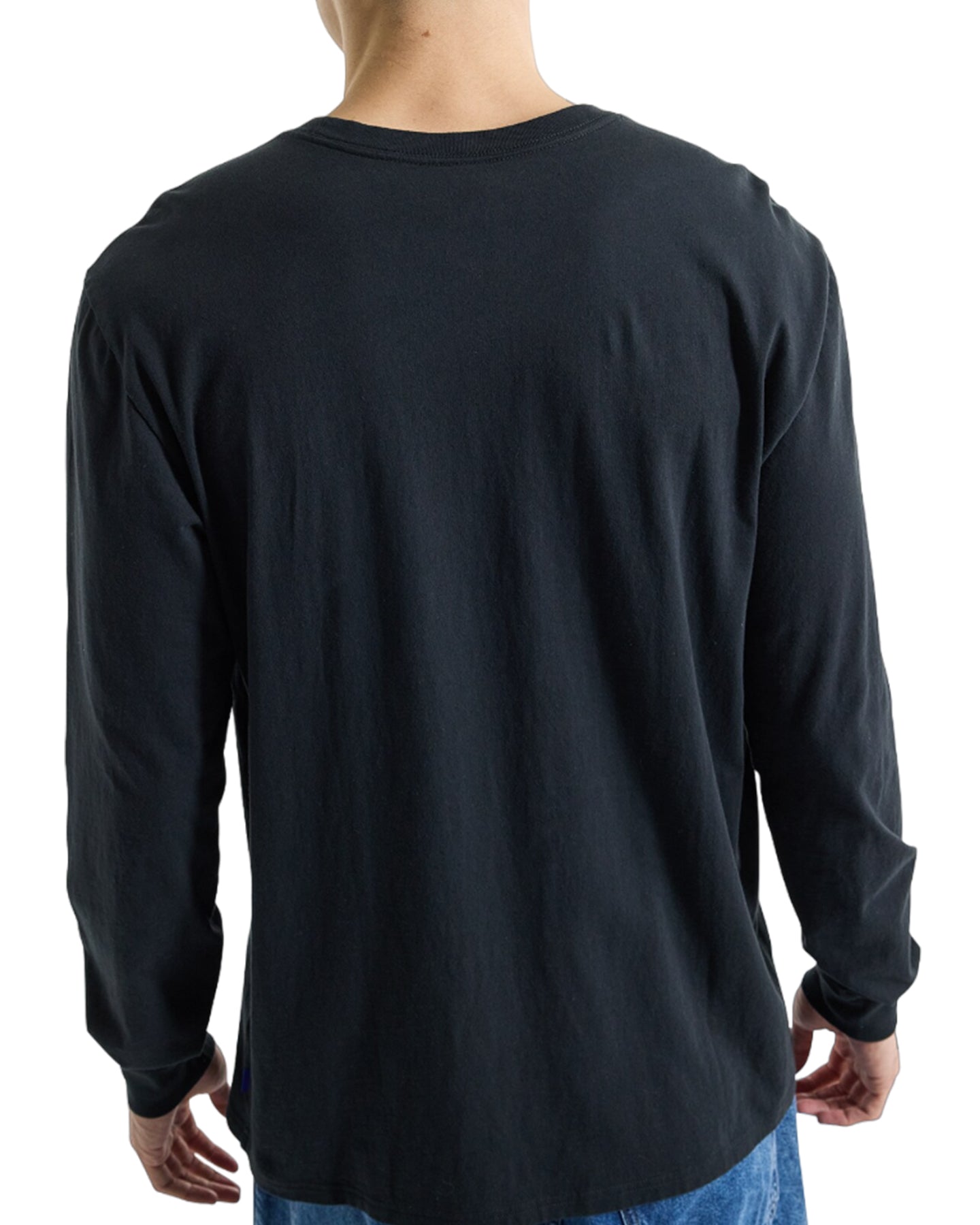 Burton Colfax Long Sleeve T-Shirt - True Black Shirts & Tops - Trojan Wake Ski Snow