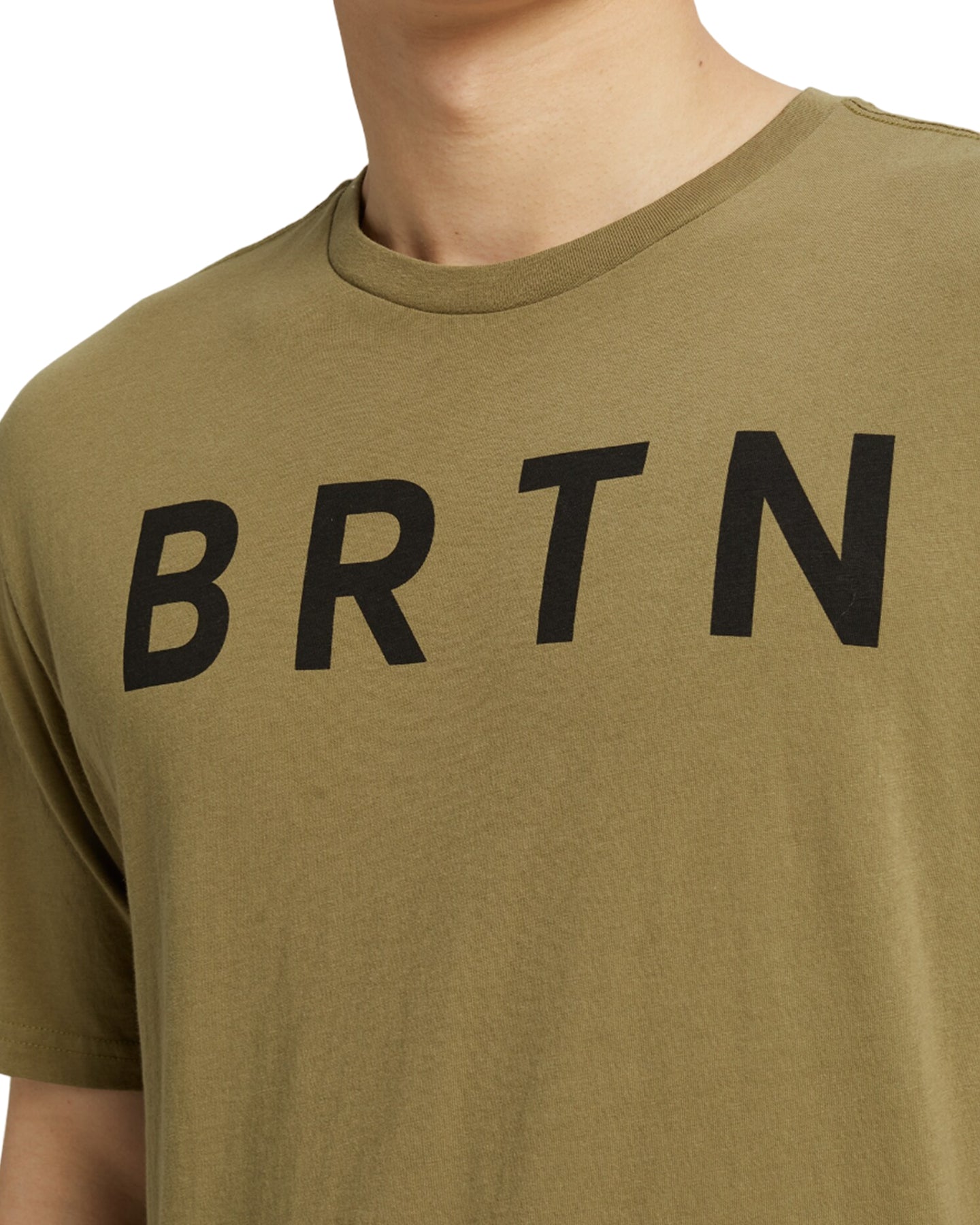 Burton Brtn Short Sleeve T-Shirt - Martini Olive Shirts & Tops - Trojan Wake Ski Snow