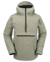 Volcom Brighton Pullover - Light Military Snow Jackets - Trojan Wake Ski Snow