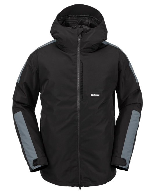 Volcom Nightbreaker Jacket - Black Snow Jackets - Trojan Wake Ski Snow