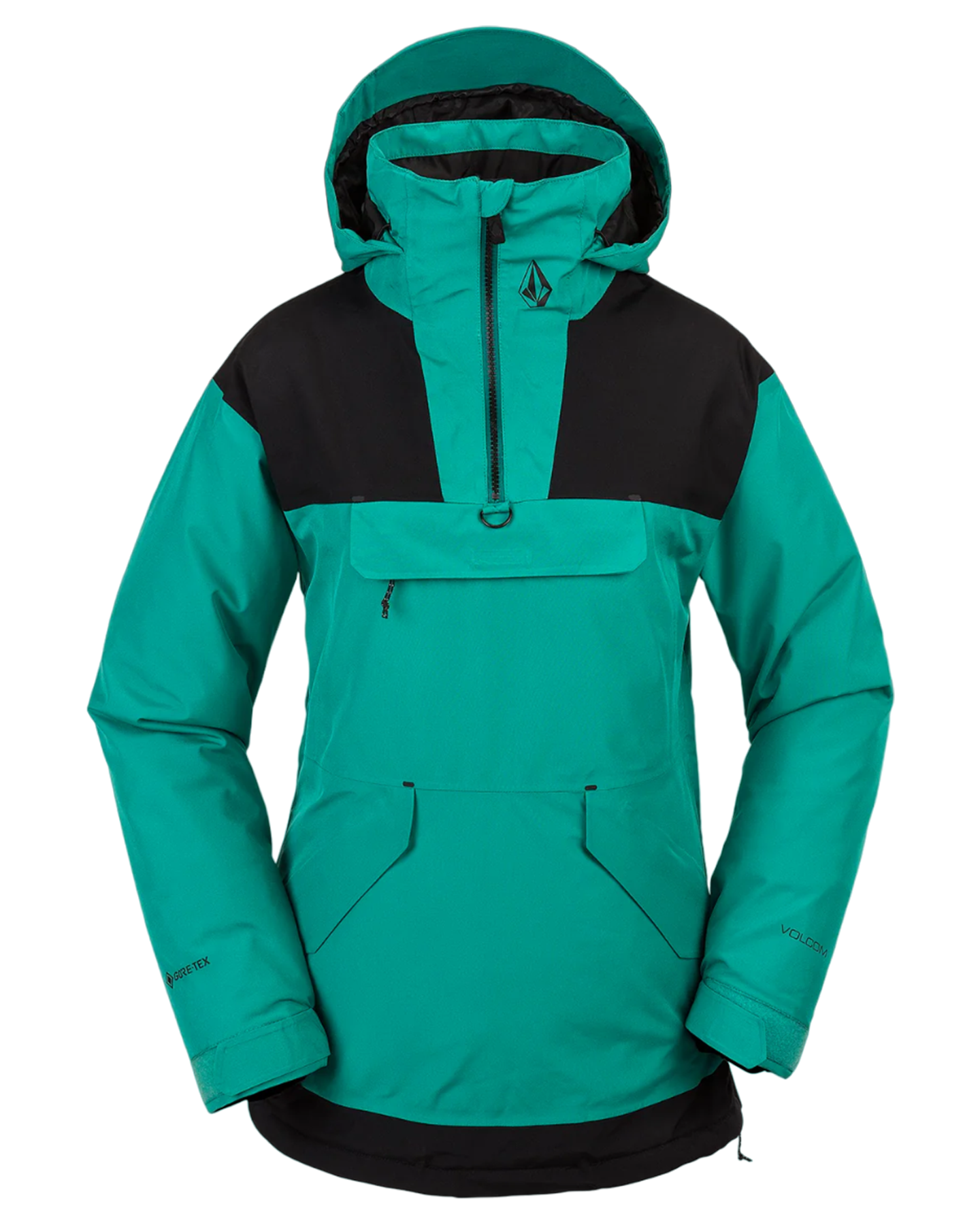 Volcom Fern Ins Gore Pullover - Vibrant Green Snow Jackets - Trojan Wake Ski Snow